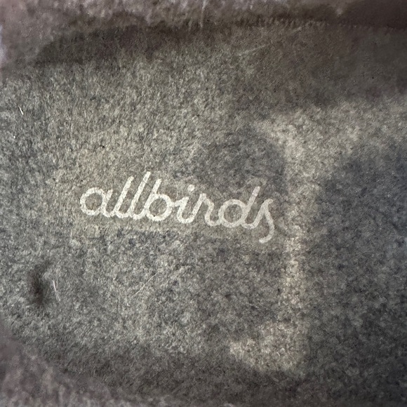 ALLBIRDS Wool Runners Charcoal Grey Merino Wool Knit Sneakers Womens 9 - Picture 6 of 7